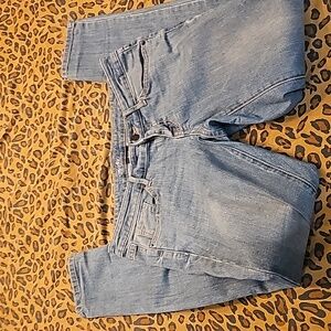 Low rise skinny light blue mossimo denim jeans